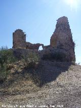 Castillo de la Pea. Torre del Homenaje. Cara Oeste