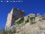 Castillo de la Pea. Muralla Este. Segundo lienzo arrancando de la Torre del Homenaje