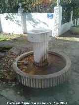 Fuente circular de El Ojuelo. 