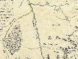 Ro Guadiana Menor. Mapa del Adelantamiento de Cazorla 1797