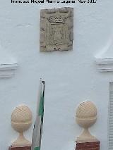 Ayuntamiento de Jimena. Escudo y pias