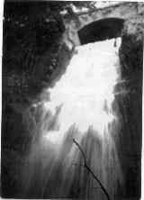 Cascada de Cnava. Foto antigua