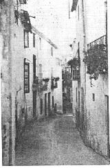 Calle Parras. Foto antigua