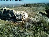 Fortn ibero romano de Piedras de Cuca. Esquina suroeste