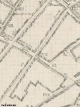 Calle Lorite. Plano topogrfico de 1894
