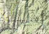 Cascada de la Palomera. Mapa