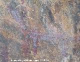 Pinturas rupestres de la Cueva del Plato grupo II. Zooformo