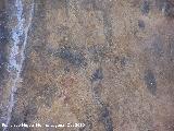Pinturas rupestres de la Cueva del Plato grupo III. Pinturas negras y rojas