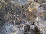 Pinturas rupestres de la Cueva del Plato grupo IV. 