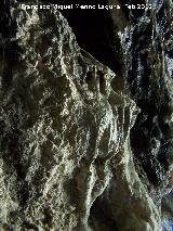 Cueva Negra. Formacin rosoca caliza por efecto del agua