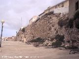 Muralla de Baena. Vista desde la salida de la Puerta de la Consolacin