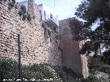 Muralla de Baena. Muralla desde la Puerta de la Consolacin hacia la Torre del Sol