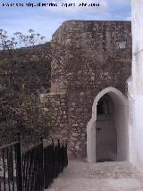 Muralla de Baena. Puerta de la Consolacin. Puerta en recodo vista desde Intramuros
