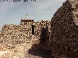 Castillo de Torreparedones. Esquina intramuros