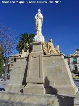 Monumento a San Juan de la Cruz. 