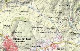 Torren de la Boca de Charilla. Mapa