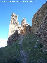 Castillo de Tabernas. Puerta en acodo