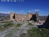 Castillo de Tabernas. Puerta de acceso