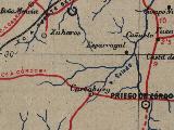 Historia de Zuheros. Mapa 1901