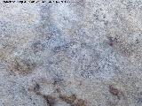 Pinturas rupestres de la Cueva de los Murcilagos. Restos en negro
