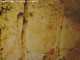 Pinturas rupestres de la Cueva de los Murcilagos. Sala de los Estratos