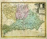 Provincia de Granada. Mapa 1782