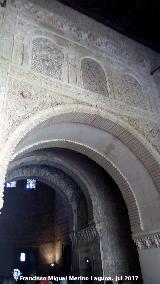 Alhambra. Sala de la Barca. Puerta de acceso al Saln de Embajadores