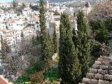 Murallas de Granada. Desde el Palacio Dar Al-Horra
