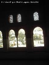 Alhambra. Oratorio del Mexuar. Vistas al Albaycn