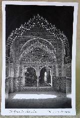 Alhambra. Mirador de Lindaraja. Foto antigua