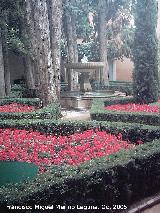 Alhambra. Patio de Lindaraja. Fuente