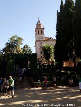 Alhambra. Jardines del Partal. 