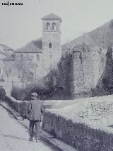Iglesia de San Pedro y San Pablo. 1920 fotografa de Antonio Linares Arcos