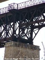 Puente del Hacho. Estructura metlica