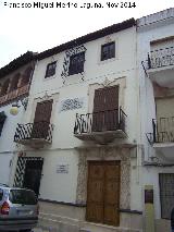 Casa de D. Niceto Alcal-Zamora. Fachada