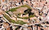Alcazaba de Guadix. Foto aerea