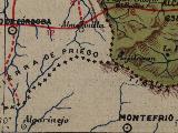 Historia de Montefro. Mapa 1901