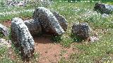 Necrpolis megaltica de Pea de los Gitanos. Dolmen del Zoomorfo