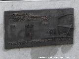 Monumento a Ceferino Ysla. Placa