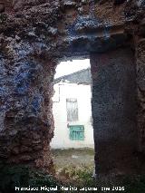 Castillo de Altamira. Puerta de acceso