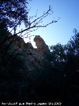 Llano de la Ermita. Formaciones rocosas de sus paredes