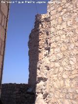 Castillo de Alcal del Jucar. Murallas