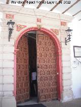 Santuario de Cortes. Puerta