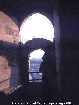 Castillo de Almansa. Ventana de la Torre del Homenaje