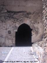 Castillo de Yeste. Puerta de acceso