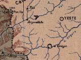 Valle del Ro Tus. Mapa 1901
