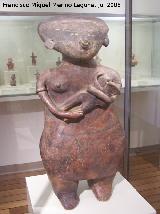 Museo de Arte Precolombino Felipe Orlando. Figura femenina