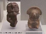 Museo de Arte Precolombino Felipe Orlando. Silbatos. Cultura Bahía y cultura Jama-Coaque. 500 a.C. - 500 d.C.