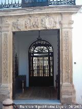 Palacio de los Marqueses de Moctezuma. Portada