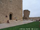 Castillo de Lorca. Torre del Espoln. Puerta de acceso. Al fondo el Torren Norte I